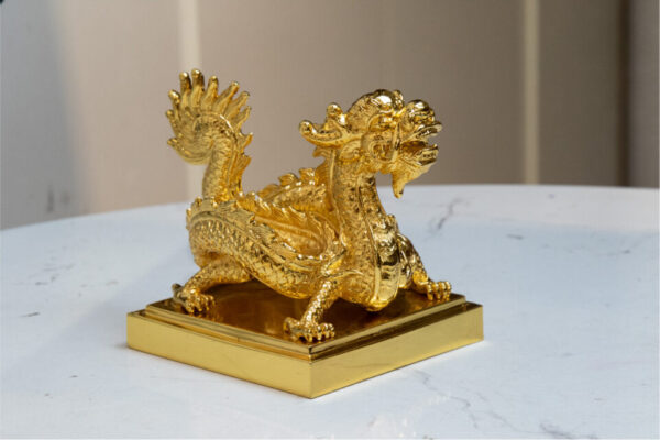 Ấn rồng mạ vàng 24k – AR01
