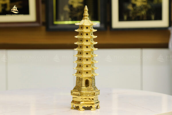 Tháp văn xương mạ vàng 24K - VX01 - Ảnh 3