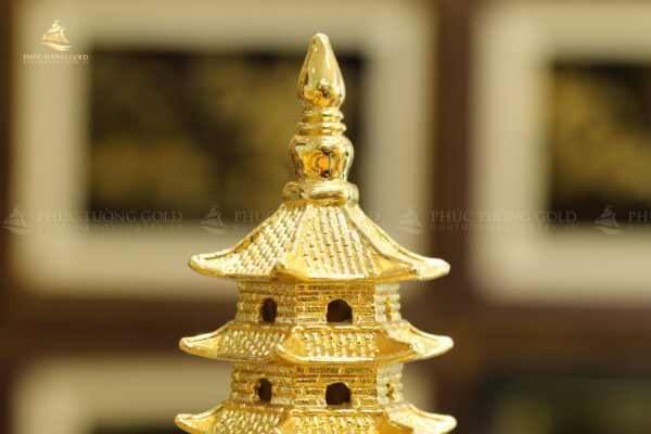 Tháp văn xương mạ vàng 24K - VX01 - Ảnh 6