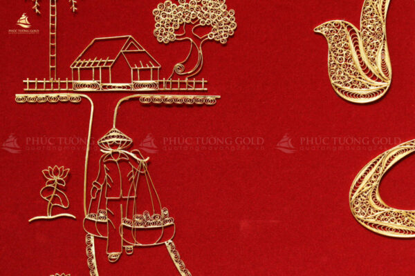 Tranh chữ Ngoại mạ vàng 24k - CN04 - Ảnh 4