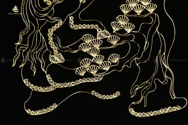 Tranh ngựa mã đáo bạc mạ vàng 24k - MD07 - Ảnh 6