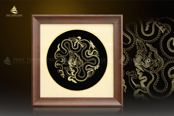 Tranh rồng thời Lý mạ vàng 24k - TR09 - Ảnh 3