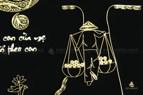 Tranh chữ Mẹ mạ vàng 24k - CM02 - Ảnh 6