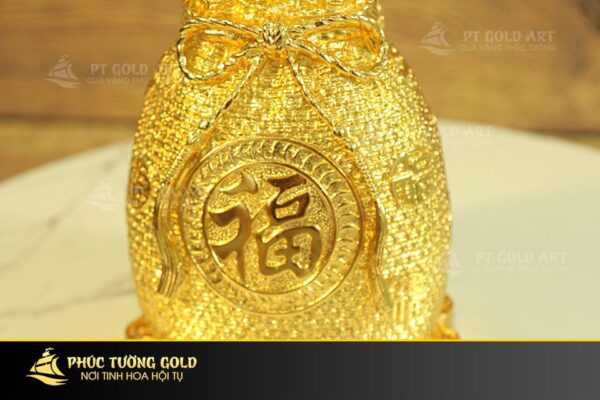 Túi tiền mạ vàng chiêu tài tấn bảo - TT03 - Ảnh 2