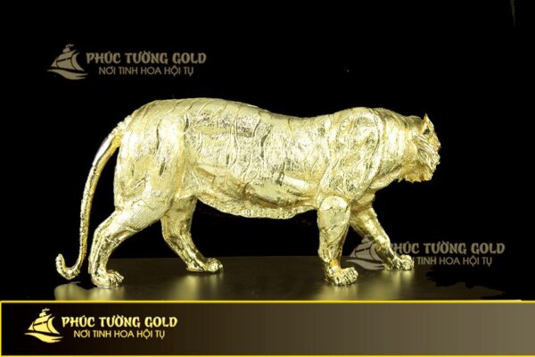 Tượng Hổ mạ vàng 24k cao cấp - TH09 - Ảnh 4