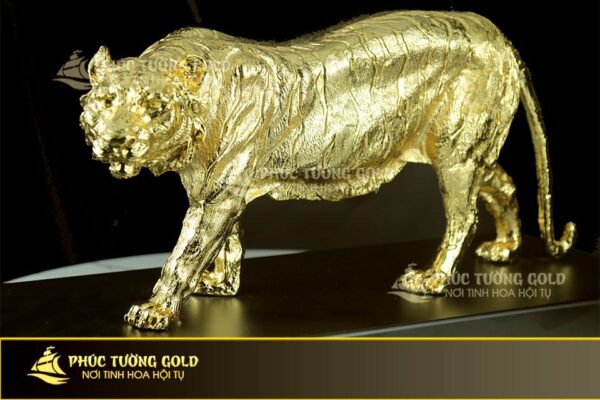 Tượng Hổ mạ vàng 24k cao cấp - TH09 - Ảnh 5