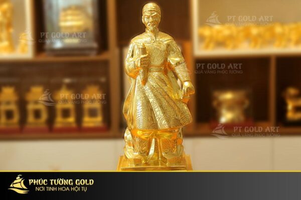 Tượng Hưng Đạo vương Trần Quốc Tuấn dát vàng - HD05 - Ảnh 5