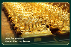 Hasan Dermapharm đánh dấu 20 năm bằng tượng rồng thời Lý (2024) 4