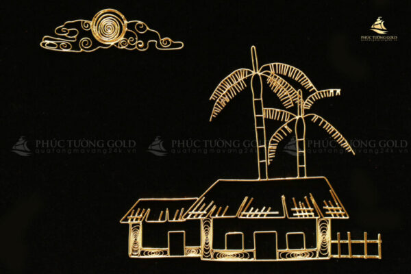 Tranh chữ Gia Đình mạ vàng 24k - GD01 - Ảnh 6