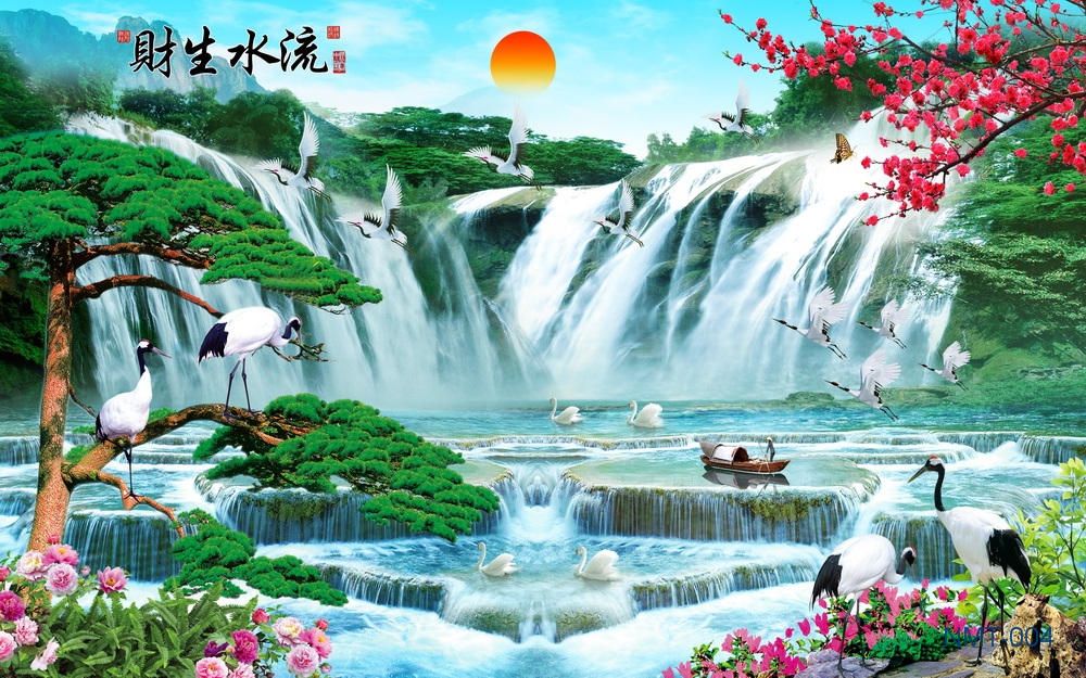 tranh-thac-nuoc-tai-loc Tranh thác nước tài lộc