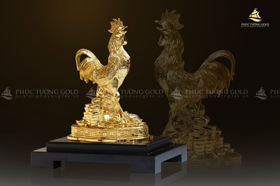 tuong-ga-phong-thuy-ma-vang-24k-e28093-tg01-3-1 Tượng gà phong thủy mạ vàng 24k – TG01 3