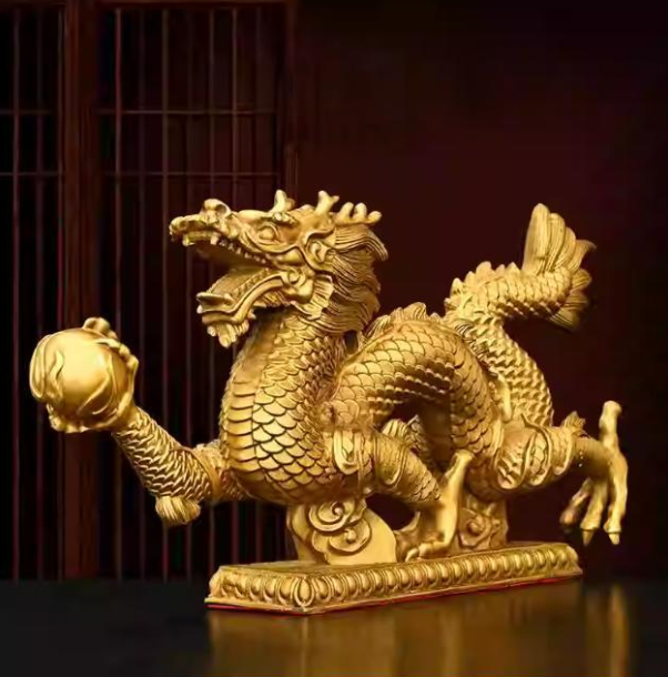 tuong-rong-cam-ngoc-dung-manh-uy-nghi-phuctuonggold-com Tượng rồng cầm ngọc dũng mãnh, uy nghi - phuctuonggold-com